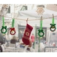 thumbnail image 6 of 1570 PCS Christmas Beaded Ornament Kit, Christmas Tri-Shaped Beads, Plastic Tri Beads with Pipe Cleaners, Xmas Party Craft Wreath Candy Cane for Christmas Tree Hanging, 6 of 7