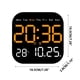thumbnail image 2 of Reloj digital LED de pared con pantalla de temperatura y humedad para salón y dormitorio, 2 of 2