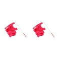 thumbnail image 3 of Sonducket Cinta Varitas Niñas Fiesta Favores Decoraciones Entrenamiento Cumpleaños Goodie Stuffers Gimnasia Danza Serpentinas para Rose Red Rosa roja 2piezas, 3 of 6