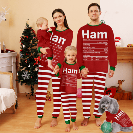 

Christmas PJs Funny Family Matching Pajamas for Adults and Kids Holiday Xmas Sleepwear Set