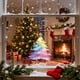 thumbnail image 4 of Pegatinas Navideñas para Ventanas | Calcomanías Navideñas Reutilizables y Removibles | Plástico Resistente Al Agua y a La Decoloración | Colores Dorado, Rojo y Morado | Fáciles de Aplicar, No Dañan E, 4 of 6