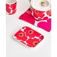 thumbnail image 2 of MARIMEKKO - Unikko Oiva Stoneware Plate Red Poppy, 2 of 4
