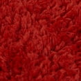 thumbnail image 7 of Mainstays Solid Plush Transitional Red Shag Area Rug 3'x4'8", 7 of 7