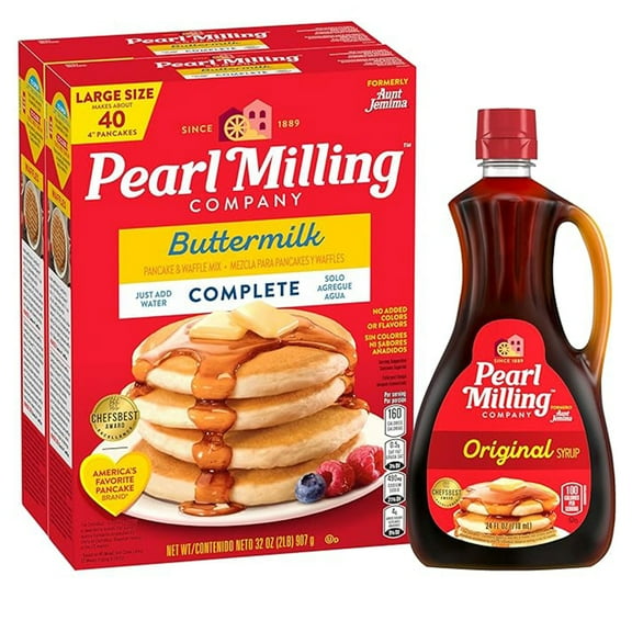 Pearl Milling Company Syrup & Mix Combo, 24 Fl.oz (Packaging may vary)