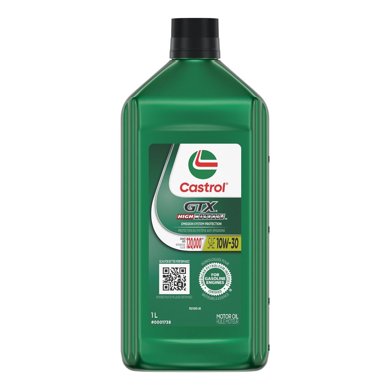 Castrol GTX High Mileage 10W30 1 L - Walmart.ca