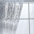 thumbnail image 2 of FLhrweasw Cortinas Tul Con para Sala Estar Media Ventana Opaca (gris), 2 of 9