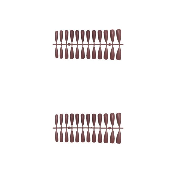 Vogacara Tabletas para mejorar las uñas Diseño elegante de puntos Textura esmerilada Textura esmerilada Usable Uña falsa Puntas de manicura Type3 NO3 Vogacara CBP456148