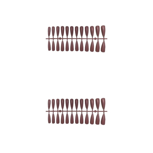 Seitruly Tabletas para mejorar las uñas Diseño elegante de puntos Textura esmerilada Textura esmerilada Usable Uña falsa Puntas de manicura Type3 NO3 Seitruly CBP456148