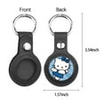 thumbnail image 2 of Hello Kitty Air Tag Keychain for Apple Airtags Holder, Protective Leather Case Tracker Case with Airtag Keychain, Compatible with New AirTag Dog Collar, 2 of 5