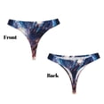 thumbnail image 3 of Balery Urban Style Colorful Dragon Tangas de Algodón para Mujer con Estampado – Ropa Interior Sexy, Transpirable, G-string-X-Small, 3 of 6