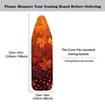 thumbnail image 5 of HELLHERO Household Iron Board Covers Maple Leaf Print Ironing Board Cover Protector Non Stick Stain and Scorch Resistant, Applicable Standard Size 15x54 Inch, 5 of 5