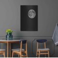 thumbnail image 4 of Luxe Metal Art 'Moon Detail I' by Nathan Larson, Metal Wall Art, 24"x36", 4 of 9