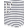 thumbnail image 1 of Cesto para la Ropa Independiente con Asas Largas Reforzadas, Organizador de Ropa Grande Impermeable, 75 L, Gris, 1 of 5