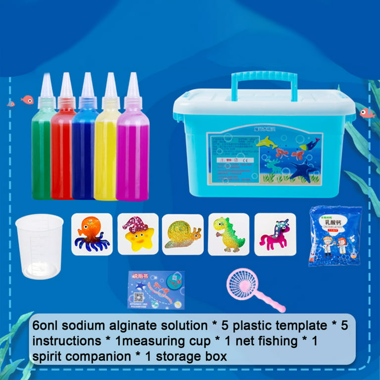 Magic Water DIY Sea Creature Colorful Toys Figures Creative DIY