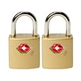thumbnail image 5 of Protege Key Luggage Locks, Gold, Set of 2, 5 of 11