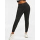 thumbnail image 3 of Leggings Recortados de Cintura Alta Rosegal Leggings de talla grande, 3 of 5