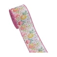 thumbnail image 6 of Easter Ribbon, Spring Decorative Ribbon With Bunny Print, Diy Craft Ribbon For Gift Wrapping Bows Floral Arrangements(H), 6 of 6