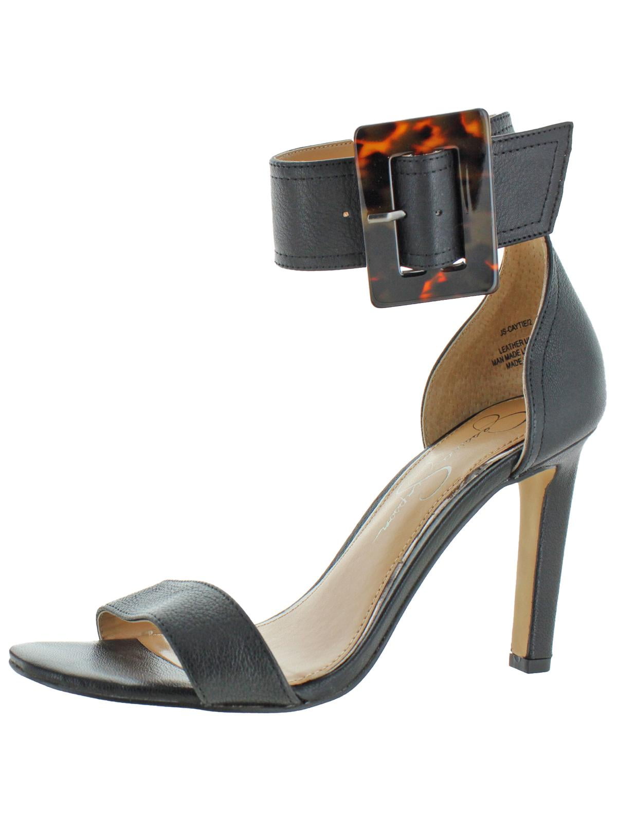 Jessica Simpson - Jessica Simpson Womens Caytie Buckle Ankle Strap Heel ...