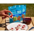 thumbnail image 4 of Flackers Organic Sea Salt Flaxseed Crackers, Gluten Free, Non-GMO, Vegan, Keto, 5 Ounce bag, 4 of 5