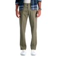 thumbnail image 1 of Pantalón khaki premium Haggar para hombre, corte recto, cintura flexible, 1 of 4