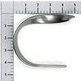 thumbnail image 3 of Lumino Plated Pewter Sashay Curtain Holdbacks (2 Count), 3 of 4