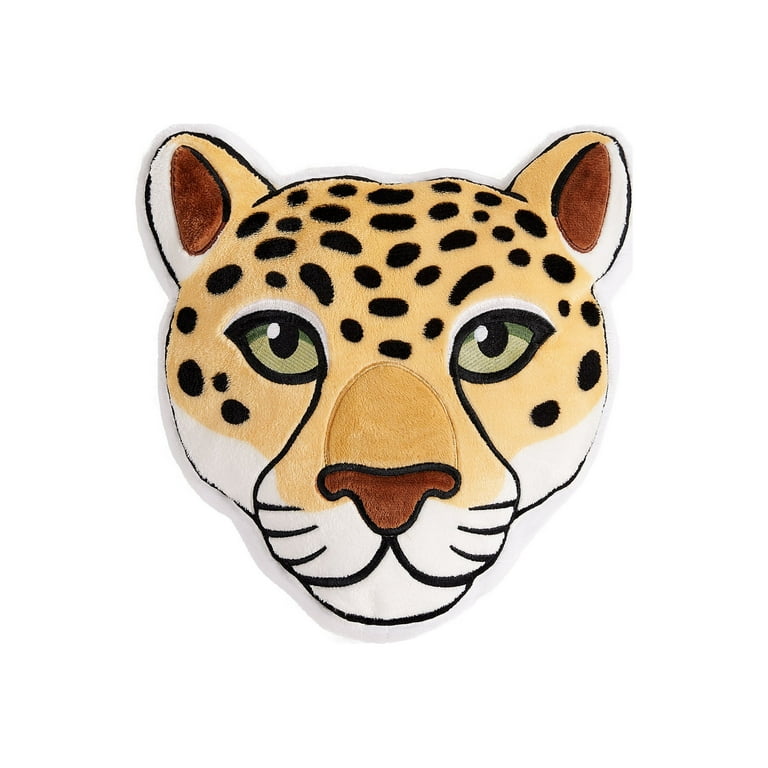 Your Zone Kids Cheetah Decorative Pillow, 14” x 14 Your Zone Kids Cheetah Decorative Pillow, 14” x 14