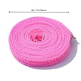 thumbnail image 3 of weibbin Hanging Rope Windproof Drying Rope Clothesline for Travel Camping Home Outdoor Plastic Nonslip Clothes Hanger Portable Nylon 393.7in, 3 of 6