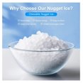 Nugget Ice Maker Coutertop,Pebble Ice Maker Machine with OneClick