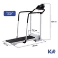 thumbnail image 2 of Caminadora Electrica Barandas de Seguridad Plegable 2 Hp KingSports KINGCEB3, 2 of 9