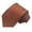 Brown, variant on Men's Fashion Business 8cm Formal Wear Solid Color Polyester Silk Hand Tie Family Gifts Red