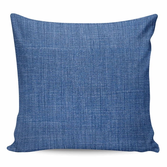 Navy Blue Pillow Covers 26x26 Inch Decorative Throw Pillow Cover, Vintage Country Monochrome Farmhouse Sofa Pillowcases Accent Cushion Case Home Decor Bedroom Living Room
