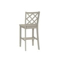 thumbnail image 4 of Powell Stacie 25" Indoor Wood Counter Stool, Graystone, 4 of 14