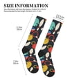 thumbnail image 5 of Bixox Bowling Ball Print Compression Socks,Compression Socks Women & Men Circulation for Medical,Running,Athletic, 5 of 7
