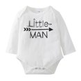 thumbnail image 4 of Gyratedream Newborn Baby Boys Cartoon Print Long Sleeve Romper Pants 3PCS Outfits Clothes, 4 of 12