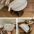 thumbnail image 4 of Bolso de cintura pequeño de moda informal de verano con un solo hombro para mujer, 4 of 6