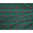 thumbnail image 4 of oneOone Polyester Lycra Fabric Leaves & Floral Block Print Sewing Fabric BTY 56 Inch Wide, 4 of 4