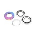 thumbnail image 3 of Auriculares para bicicleta, aleación de aluminio, 44mm, plegables, con rodamiento de bicicleta, para BYA412 P18 P8, coloridos, 3 of 8