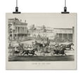 thumbnail image 2 of Print: Going To The Trot: A Good Day And Good Track, 1869, 2 of 4