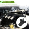 thumbnail image 2 of Sensor de Presión Absoluta del Colector MAP Único para VOLKSWAGEN PASSAT 1.8 T 20V 2000-2005 No.0261230053 1 Pc, 2 of 6