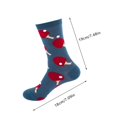 thumbnail image 3 of MSJUHEG Thermal Socks,Wool Ankle Socks Men,Sleep Socks for Men,Thin Wool Socks Men,Wool Socks,Men and Printed Medium Tube Stockings Thickened Warm Socks E One Size, 3 of 3