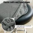 thumbnail image 6 of Plaid Round Stool Cover, Swivel Chair Cover, Beauty Salon Stool Cushion, Stretchable Protective Design, for Bar or Salon Use, Easy to Clean, Lift Chair Cover, Upholstery Protector, Chair Slipcover, 6 of 9