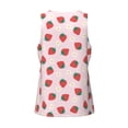 thumbnail image 6 of Sigee Strawberry Floral for Men's Workout Tank Top, Athletic Gym Sleeveless Shirt - Quick Dry, Lightweight, Breathable Medium, 6 of 9