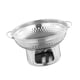 thumbnail image 5 of Olla caliente con alcohol para cocinar en casa, calentador de alimentos para catering, miniolla para acampar , Plateado, 21.2 X 12.7 Cm 212 x 127 cm, 5 of 9
