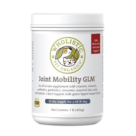 UPC: 0877607001149 | Wholistic Pet Organics Canine Complete Joint Mobility with Green Lipped Mussel Dog Supplement 1 Lb
