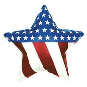 Burton & Burton 31" Stars And Stripes Star Balloon