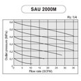 thumbnail image 3 of PneumaticPlus SAU2000M-N02G-MEP Mini Filtre à Air Comprimé Combo Trois Unités, Unité de Préparation d'Air 1/4, 3 of 3