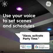 GE CYNC Direct Connect Full Color Smart LED Light Bulbs, Color Changing, Works with Alexa and Google Assistant, Bluetooth and Wi-Fi Enabled (1 Pack)