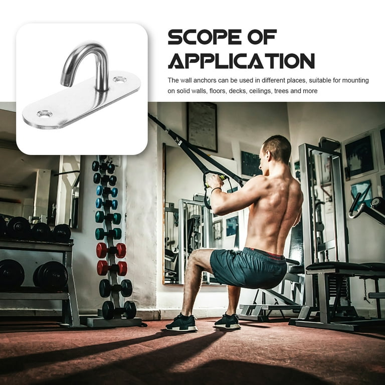 Exercise Adjustable Wall Mount For Resistance Bands Diy Resistance