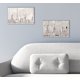 thumbnail image 2 of Stupell Home D?Cor Paris Tipografía Skyline Placa De Pared Rectangular 10 X 0.5 X 15 Orgullosamente Hecha En Estados Unidos, 2 of 5