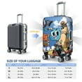 thumbnail image 5 of Amazing World of Gumball Travel Luggage Cover Suitcase Protector Washable Baggage Covers Anti-Scratch Suitcase Cover, 5 of 7